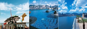 Harbour Grand Kowloon, Private Pier, Rooftop Pool and Lower Pool Deck 