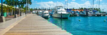 Harbour in Aruba