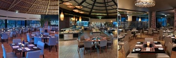 Hard Rock Hotel and Casino Punta Cana, Isla Restaurant, Ipanema Restaurant and Toro Restaurant
