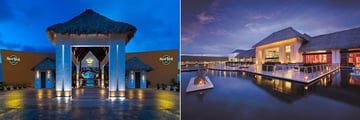 Hard Rock Hotel and Casino Punta Cana, Lobby Entrance and Eclipse Terrace