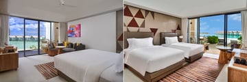 Silver Sky Studio and Silver Beach Studio at Hard Rock Hotel Maldives