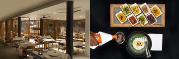 Haritha Villas & Spa dining