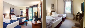 Harrison Hot Springs Resort & Spa, East Tower Room and Main Hotel Room 