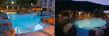 Harrison Hot Springs Resort & Spa, Family Pool and Adult Pool