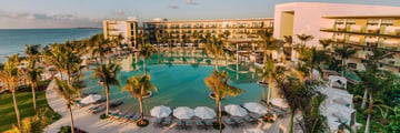 Aerial view of Haven Riviera Cancun