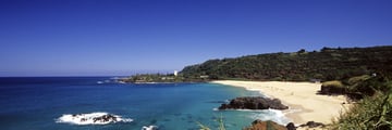 Waimea Bay in Oahu, Hawaii