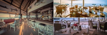 Some Dining Options at Hemingways Watamu Hotel