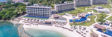 aerial view of Hideaway at Royalton St Lucia