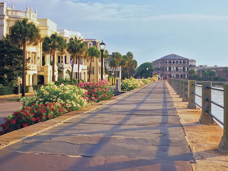 High Battery Seawall, Charleston