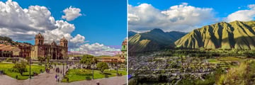 Architecture in Cusco, and gorgeous vistas at Valle Sagrado