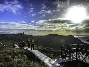 Hiking on Cape Horn Island