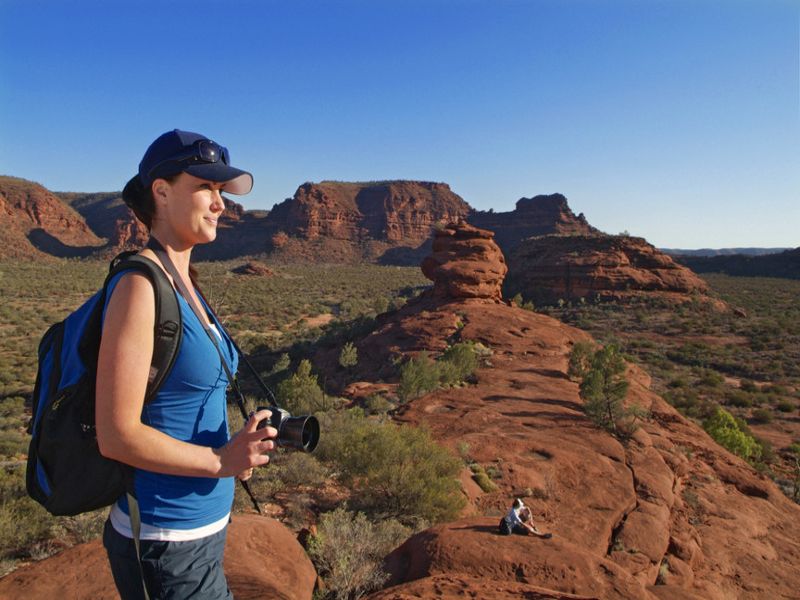 Hiking in the Red Centre