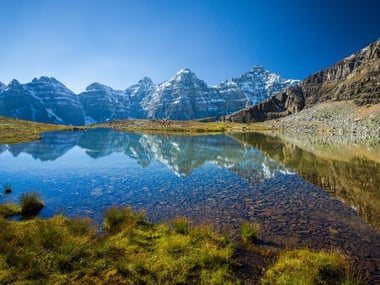 Scenic view of Lake Louise - Paul Zizka