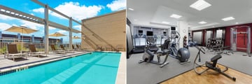 Pool and Fitness Centre at Hilton Garden Inn Washington DC / Georgetown Area