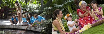 Camp Kids and Lei Making at Hilton Hawaiian Village Waikīkī Beach Resort