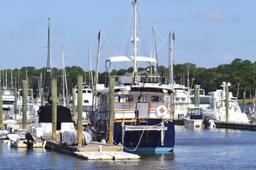 Hilton Head marina, South Carolina