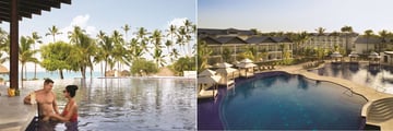 swim-up bars at Hilton La Romana, an All Inclusive Adult Only Resortt