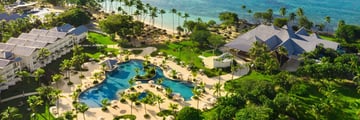 aerial of Hilton La Romana, an All Inclusive Family Resort