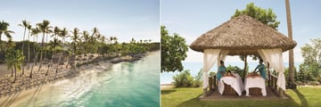 beach and spa at Hilton La Romana, an All Inclusive Family Resort