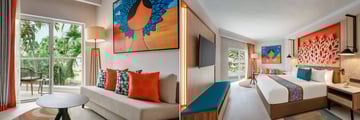 rooms at Hilton La Romana, an All Inclusive Family Resort