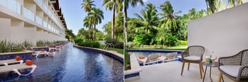 swim out room at Hilton La Romana, an All Inclusive Family Resort
