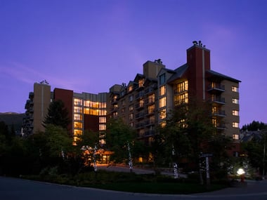 Exterior at night