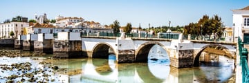 Historic bridge in Tavira, Algarve
