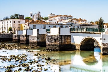Historic bridge in Tavira, Algarve