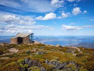 Hobart view from Mount Wellington