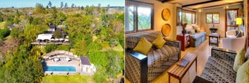 Hog Hollow Country Lodge, Aerial View of Lodge and Lounge Areas