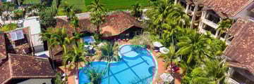 Hoi An Trails, Aerial View of Resort and Pool