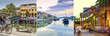 Hoi An waterfront and Old Town