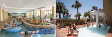 Lazy River and Kids Pool Area at Holiday Inn At The Pavilion