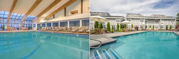 Indoor and Outdoor Pools at Holiday Inn Cape Cod Hyannis