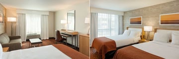 King Guest Room and Double Queen Guest Room at Holiday Inn Downtown Market Square