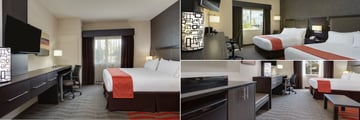 King Guest Room, Double Queen Guestroom with Pool View and King Bedroom Studio at Holiday Inn Express & Suites Naples Downtown – 5th Avenue