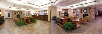 Lobby and Lobby Lounge at Holiday Inn Express & Suites Page Lake Powell