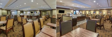 Breakfast Bar at Holiday Inn Express Philadelphia Midtown Hotel 