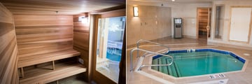Sauna and Indoor Spa at Holiday Inn Express South Lake Tahoe