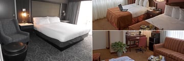 King Guest Room, Standard Double Guest Room and Suite at Holiday Inn Memphis Downtown