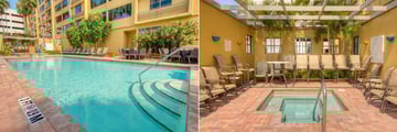 Outdoor Pool and Whirlpool at Holiday Inn Tampa Westshore 