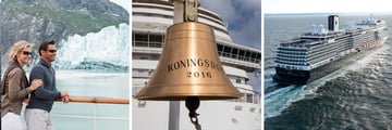 Holland America MS Koningsdam cruise ship in Alaska
