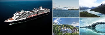 Holland America's Nieuw Cruise Ship & Alaska Destinations: Inside Passage, Juneau, Ketchikan & Glacier Bay