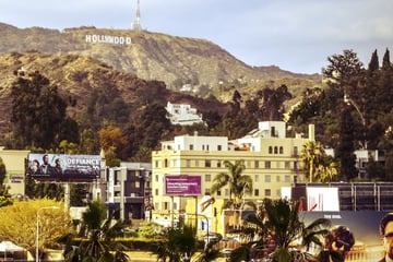A view of Hollywood