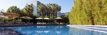 The pool at Hotel Aimia