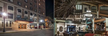 Exterior and Lobby at Hotel Alex Johnson 
