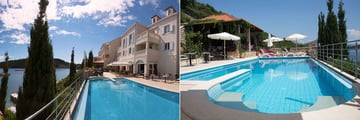The pool at Hotel Bozica