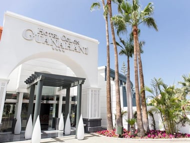 Hotel Colon Guanahani entrance
