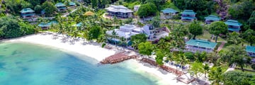 Hotel L'Archipel aerial view