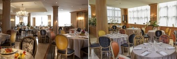 Restaurant seating area